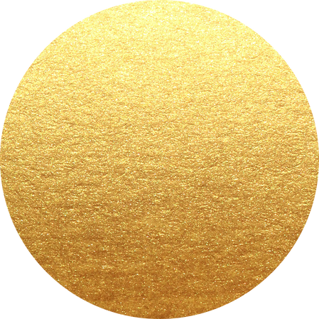 Gold Textured Circular Frame